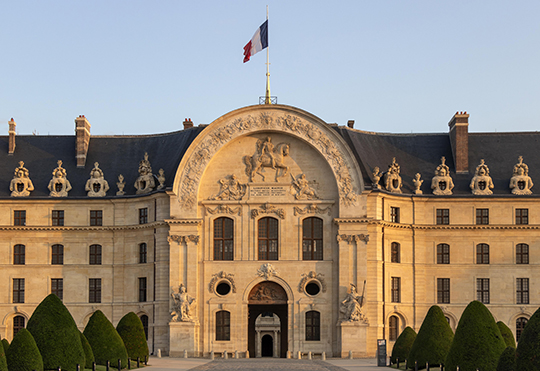 Invalides at sunset